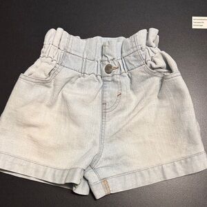 Kids Light Blue Denim Shorts